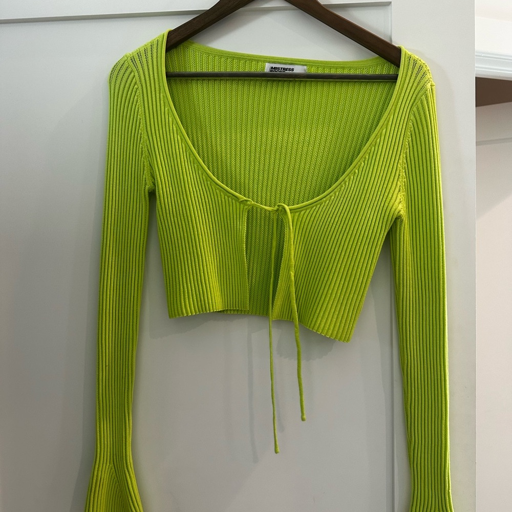 Mistress Rocks green long sleeve shirt